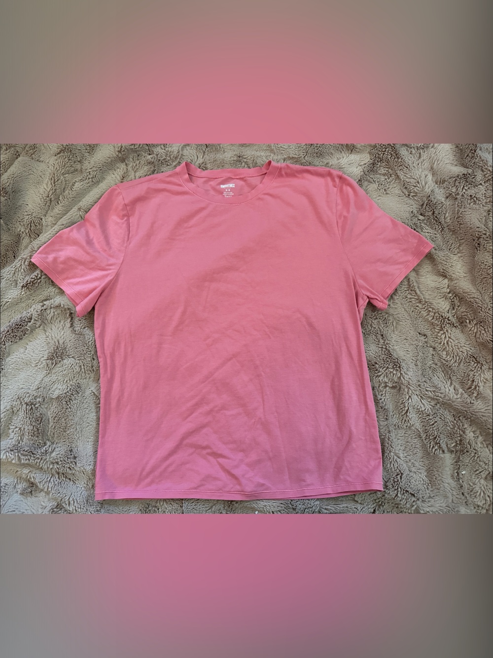 aerie Smoothez Pink Short Sleeve Tee